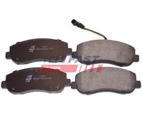 Fast Brake Pad Set FT29536 - Front Disc Brake for Opel Renault Nissan