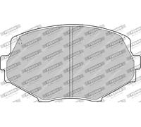 Brake pads FCP1011R FERODO RACING for MAZDA MX-5 MX-5 Mk II