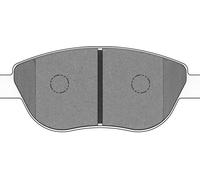 FERODO RACING BRAKE PAD SET DISC BRAKE FRONT ABARTH CITROËN FIAT LANCIA OPEL PE