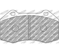 Ferodo Racing Brake Pad Set FCP1667Z - Front Disc Brake - Fits Abarth Alfa Romeo Fiat Renault 4C