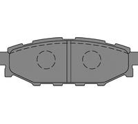 FERODO RACING BRAKE PAD SET DISC BRAKE REAR SUBARU BRZ FORESTER IMPREZA LEGACY