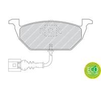 Ferodo FDB1398 Brake Pad Set, disc brake - (set of 4)