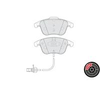 Brake pads FDB4045 FERODO for AUDI A5 A5 Sportback A5 Convertible A4 Allroad B8