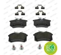 Ferodo FDB4260 Brake Pad Set, disc brake - (set of 4)