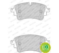 Brake pads FDB4617 FERODO for AUDI VW