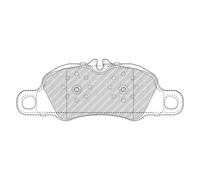 Brake pads FDB5018 FERODO for PORSCHE 911 911 Convertible 911 Targa