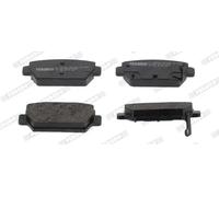 FERODO FDB5406 Brake pad set