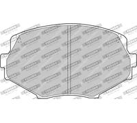 Brake pads FDS1011 FERODO RACING for MAZDA MX-5 MX-5 Mk II