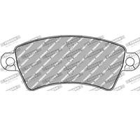 Brake Pad Set, disc brake FERODO FDS1370 for CITROEN XSARA (N1) 2 1999-2005