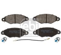 Brake Pads Set fits RENAULT KANGOO 1.9D Front 1997 on F9Q790 7701205512 Febi New