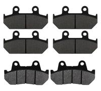 Brake Pads For GL1500 GL 1500 For Goldwing 1988-2000 GL1500 For Aspencade For Interstate 1990-2000 Motorcycle Front And Rear Brake Pads Disc(Front and Rear)