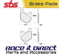 Sbs P543-hf Brake Pads Clear