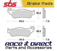 Brake Pads for SUZUKI UH 150 BURGMAN 2002-2006 Front Scooter SBS