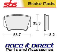 Sbs Offroad 867si Carbon Sintered Brake Pads Golden