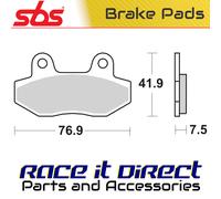 Brake Pads for PEUGEOT 125 SPEEDFIGHT ICEBLADE 2014-2015 Front Scooter SBS