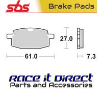 Brake Pads for PEUGEOT 50 V-CLIC 160 MM FRONT DISC 2008-2011 Front Street SBS
