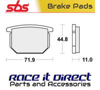 Brake Pads for SUZUKI GR 650 X 1983-1985 Front Street SBS