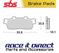 Brake Pads for SYM CRUISYM ALPHA 300 ABS 2023-2024 Rear Street SBS