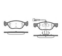 Brake Pads Front Alfa Romeo 145, 146, GTV, Spider 1994 - 2005