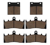 Brake Pads Front and Rear for Suzuki Bandit 1200 GSF 1200 2001-2005, GSXR 1100 W 1993-1996, GSXR 750 W 1994-1995, Hayabusa GSX1300R 1999-2007, TL1000R 1998-2002