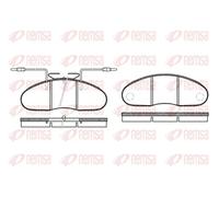 Brake pads Front Axle 0048.12 REMSA for NISSAN TRADE Platform/Chassis TRADE Van