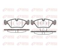 Brake pads Front Axle 0139.00 REMSA for BMW PORSCHE FERRARI MASERATI