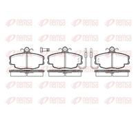 REMSA 0141.02 Brake pad set