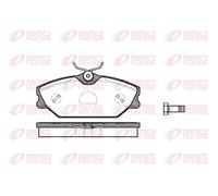 Brake pads Front Axle 0208.00 REMSA for RENAULT MEGANE I Coach LAGUNA I Estate