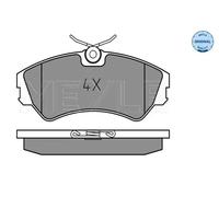 MEYLE 025 201 2419 Brake pad set