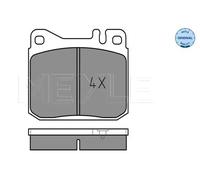 Brake pads Front Axle 025 203 4117 MEYLE for MERCEDES-BENZ 123 Saloon S-CLASS SL