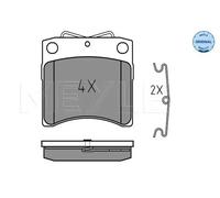 MEYLE 025 206 5217 Brake pad set