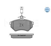 MEYLE 025 209 0119/W Brake pad set