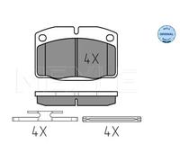 MEYLE 025 209 3915 Brake pad set