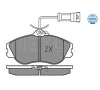 Brake pads Front Axle 025 211 3819/W MEYLE for AUDI 100 C3 Saloon 200 C3 Saloon