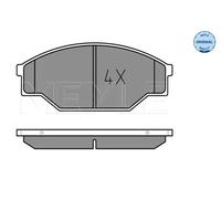 MEYLE 025 211 5815 Brake pad set