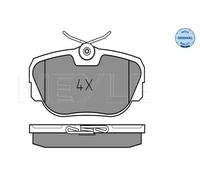 MEYLE 025 211 7317 Brake pad set