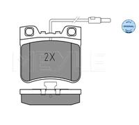 MEYLE 025 212 6717/W Brake pad set