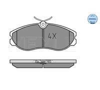 MEYLE 025 214 8115 Brake pad set