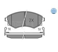 MEYLE 025 217 2517/W Brake pad set