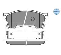 MEYLE 025 217 5416/W Brake pad set
