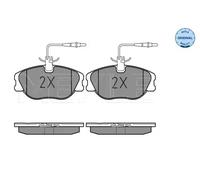 MEYLE 025 218 0119/W Brake pad set