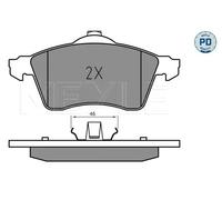 MEYLE 025 218 8319/PD Brake pad set