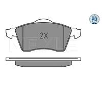 MEYLE 025 218 8519/PD Brake pad set