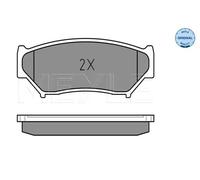 MEYLE 025 219 0715/W Brake pad set