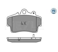 MEYLE 025 219 3715/PD Brake pad set