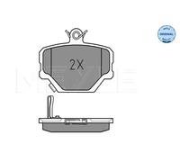 MEYLE 025 219 9915 Brake pad set