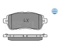 MEYLE 025 221 9117 Brake pad set