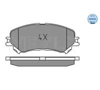 MEYLE 025 223 4719 Brake pad set