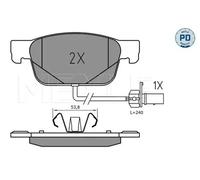 MEYLE 025 223 8317/PD Brake pad set