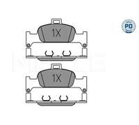 Brake pads Front Axle 025 224 0216/PD MEYLE for AUDI A4 B9 A4 B9 Avant A5 Q5